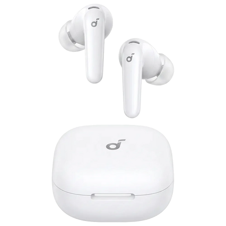 Auriculares Inalámbricos R60I Soundcore Blanco - ANC adaptativo en tiempo real (52 dB)