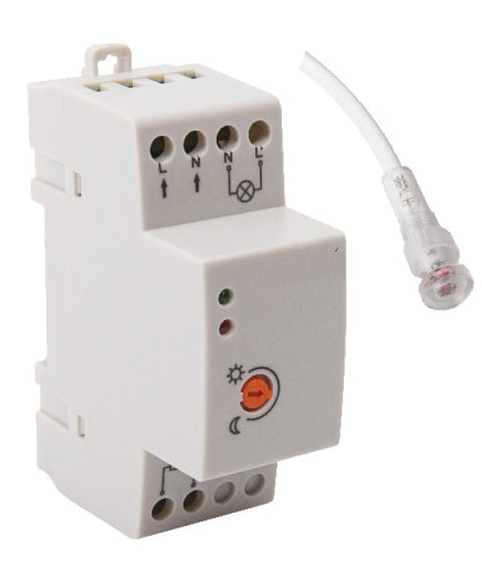 INTERRUTTORE CREPUSCOLARE DIN SONDA MINI