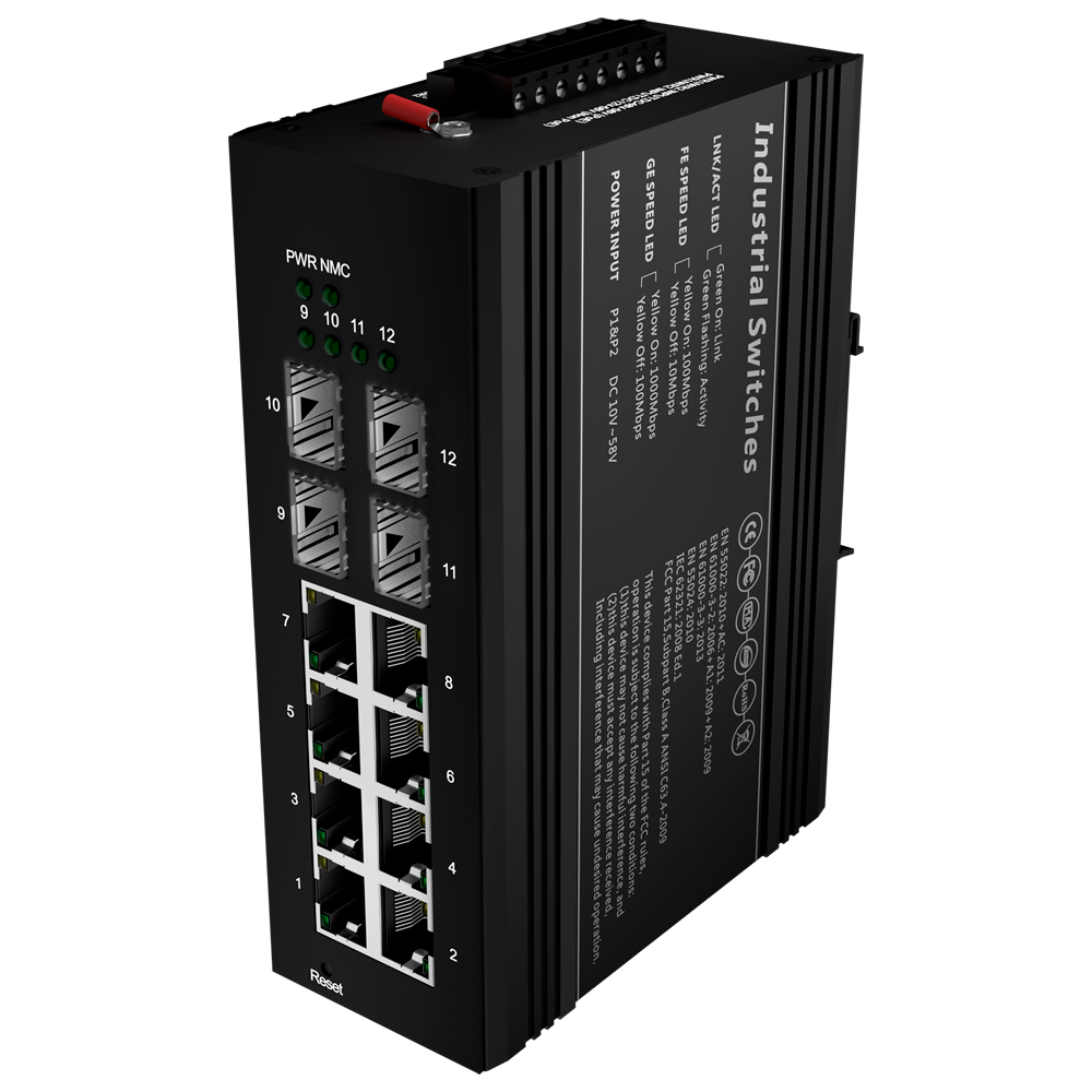 SW1208HIPOE-MGF-240-DIN