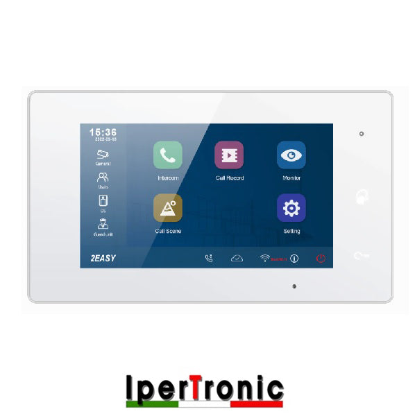 Monitor tft BUS 7" lcd touch reg. SD serie TDH WIFI