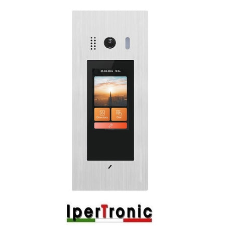 Posto esterno incasso video TDH touch screen 5" RFID fisheye 170° IP54
