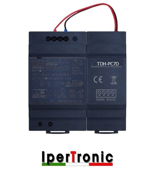 Alimentatore 28 V 2.5 A con separatore TDH