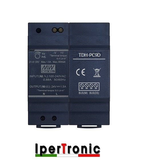 Alimentatore 28 V 2.1 A con separatore TDH