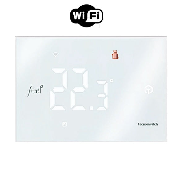 Termostato touch da parete Wi-Fi Tecnoswitch
