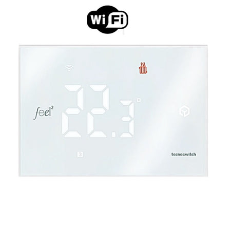 Termostato touch da parete Wi-Fi Tecnoswitch