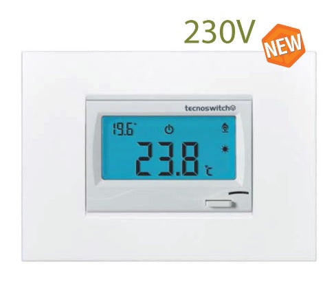 Termostato touch da incasso 230 V Tintoretto cromato