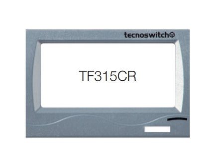 Frontalino cromato per termostato TE315BG Tecnoswitch