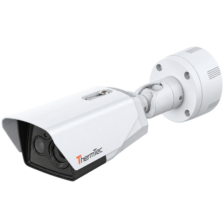 Telecamera IP bullet bispectrum di Thermtec - Sensore termico 640x512 pix., 12µm, ottica 10mm