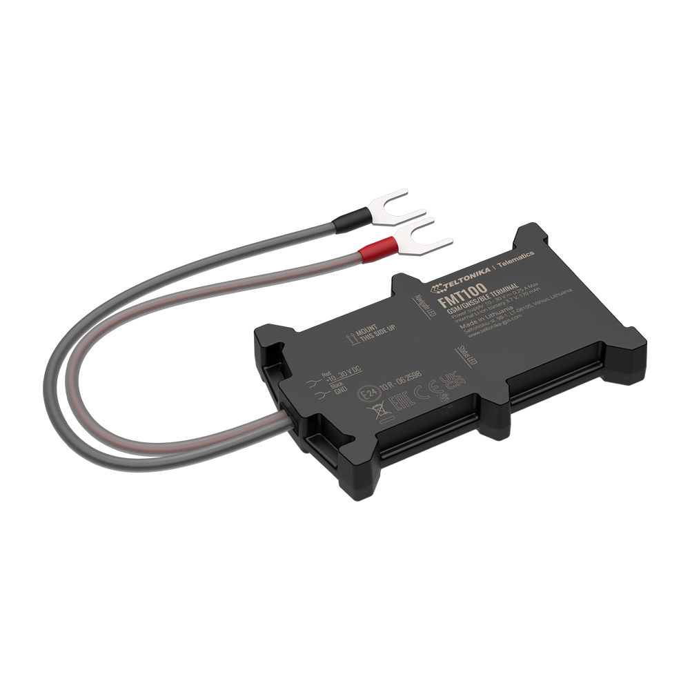 Teltonika Telematic Tracker Plug & Play per veicoli - Collegamento della batteria del veicolo