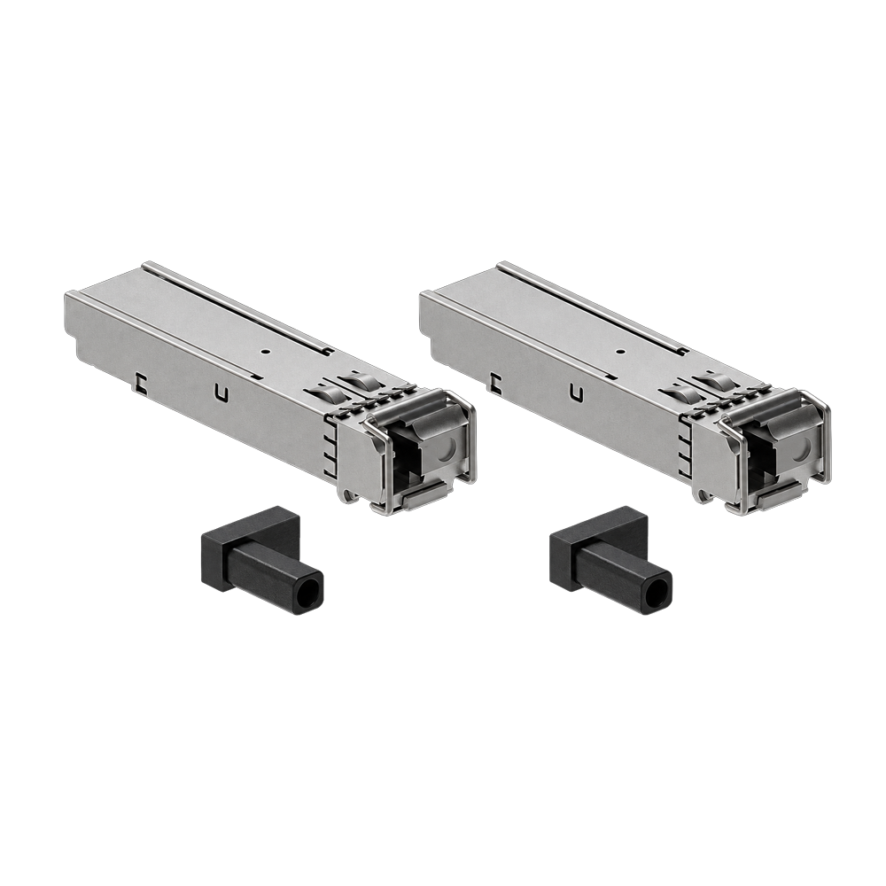 Teltonika - Kit di 2 transceiver SFP BiDi bidirezionali - Velocità di trasferimento dati di 1.25 Gb/s