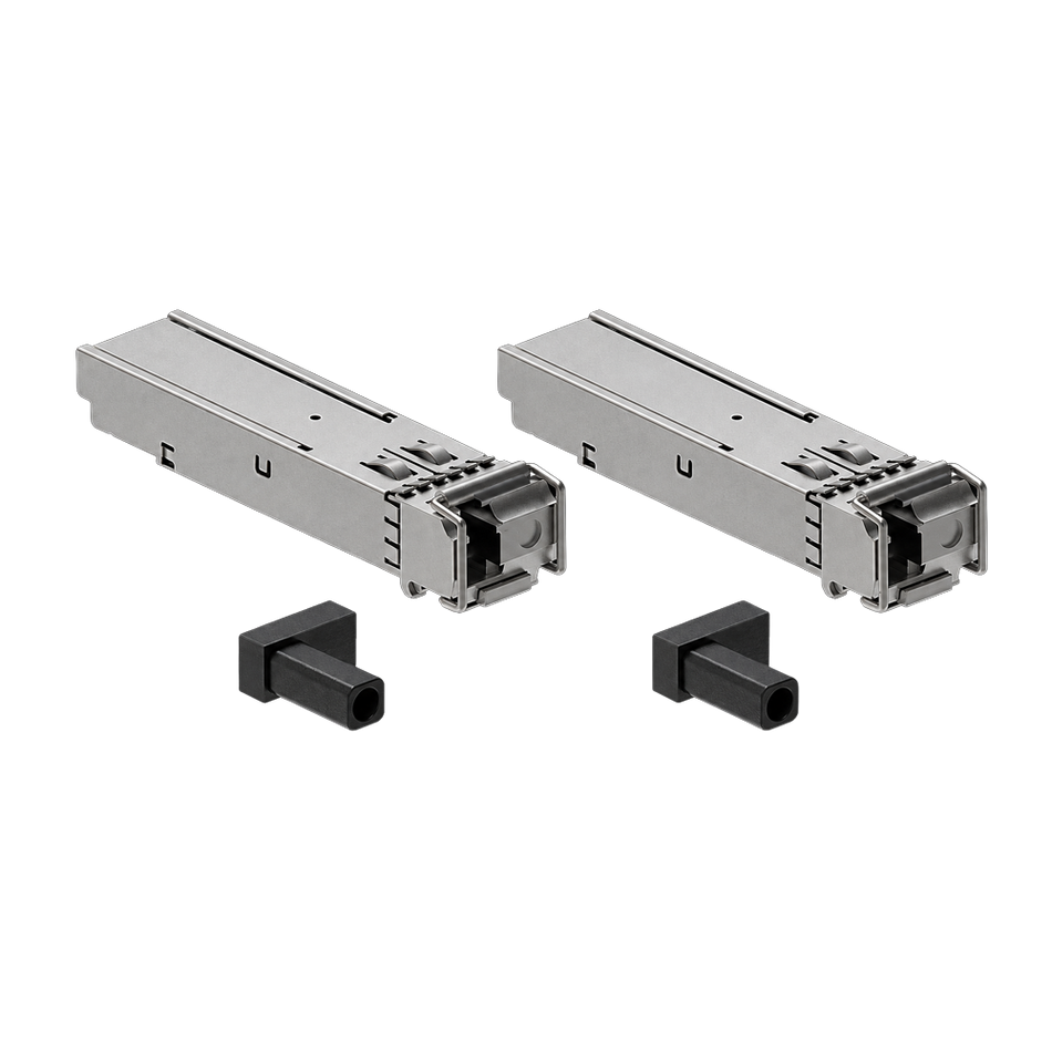 Teltonika - Kit di 2 transceiver SFP BiDi bidirezionali - Velocità di trasferimento dati di 1.25 Gb/s