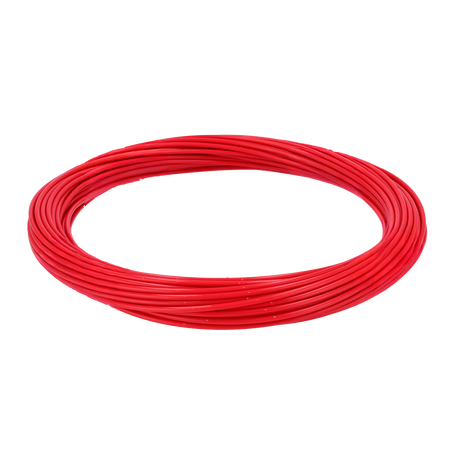 SECURITON - Tubo sensore in teflon rosso da 6/4 mm - 50m - ADW - Rilevamento termico lineare