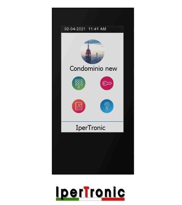 MODULO CHIAMATA TOUCH AUTONOMO TWO-TDH 821
