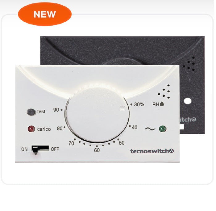 Umidostato elettronico da incasso 230 V IP40 Tecnoswitch