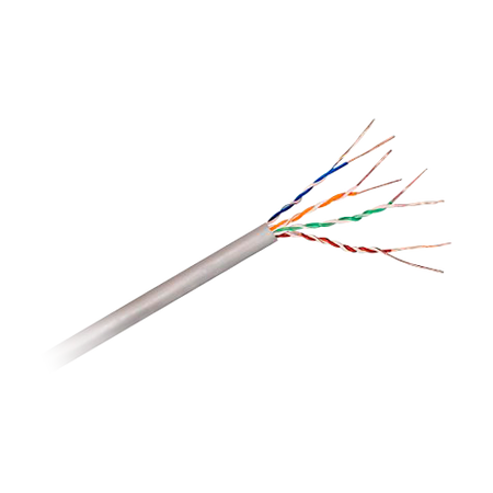 Cavo UTP Safire - Categoria 5E - Bobina da 305 metri - Conduttore OFC, purezza 99.9% rame - Diametro 5.5 mm