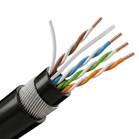 Safire Bobina di cavo di rete Cat6 da 305 metri - Conduttore in rame 100% per un segnale ottimale