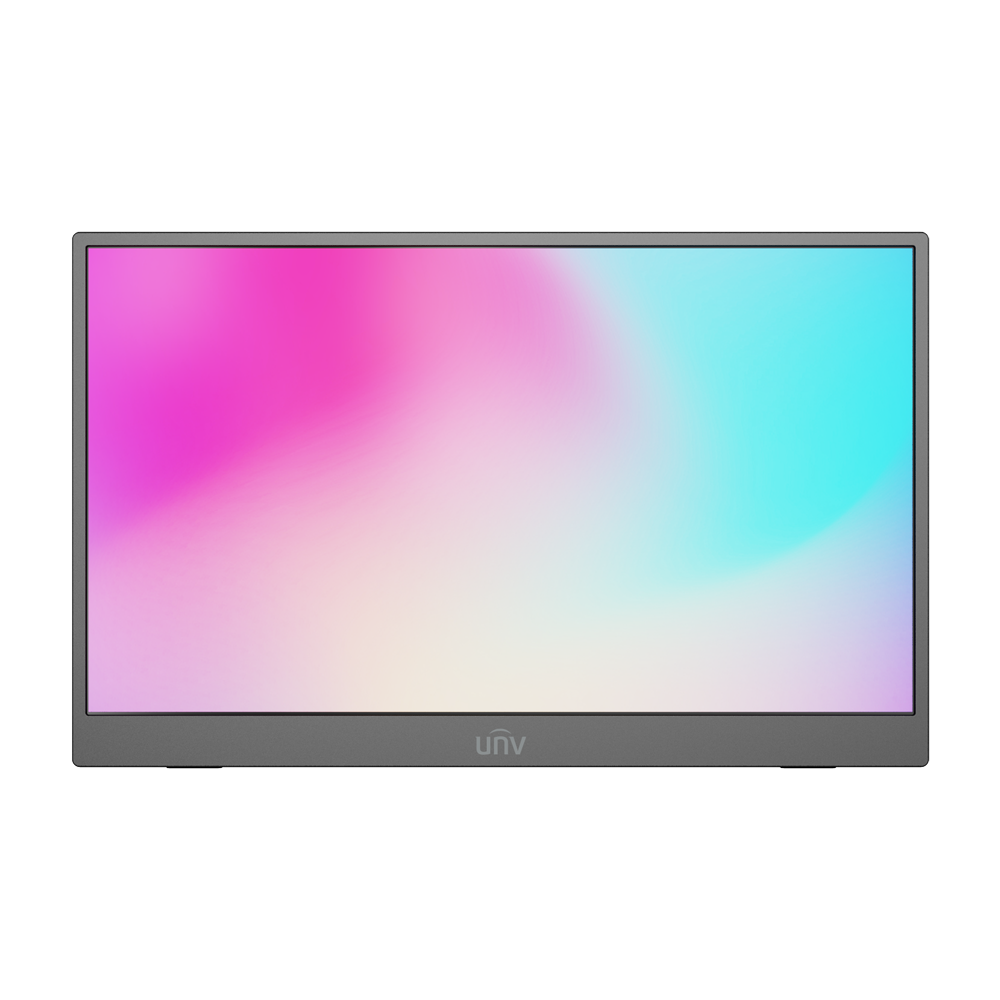 Uniview Monitor 15" - Risoluzione FHD - Frequenza di aggiornamento 60 Hz - Contrasto 1000:1 - Tempo di risposta 5 ms