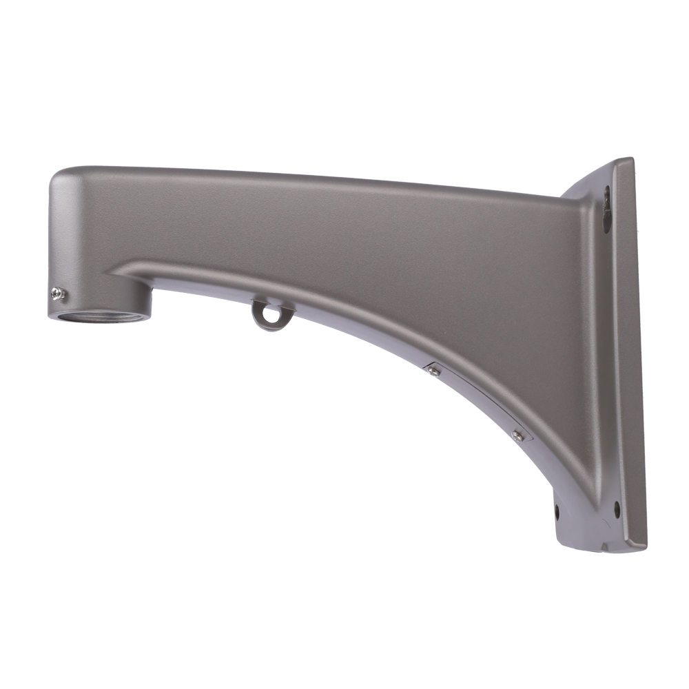 Uniview Staffa a parete - Per cupole motorizzate - Adatto per esterni - Colore grigio - Passacavo