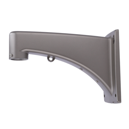 Uniview Staffa a parete - Per cupole motorizzate - Adatto per esterni - Colore grigio - Passacavo