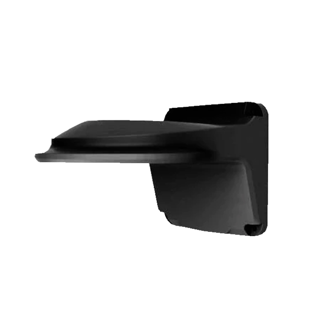 Uniview Staffa a parete - Per telecamere dome - Adatto per esterni - Colore nero - Passacavo - 126 mm (I) x 126 (H) x 23
