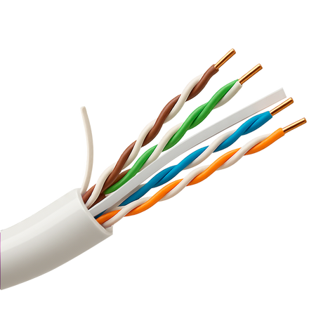 UV-UTP6-500-BC24AWG-DCA-R-W