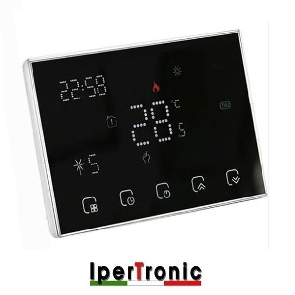 Cronotermostato da parete settimanale WIFI 230 VAC touch