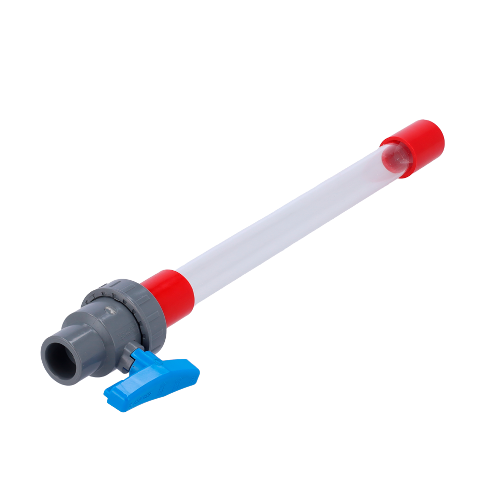 Securiton Tubo di ritegno per acqua - Valvola a sfera per lo svuotamento - Realizzato in ABS - Compatibile con ASD