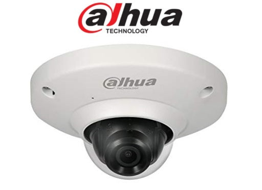 Telecamera dome IP fisheye 360° 5 MP 1,42 mm