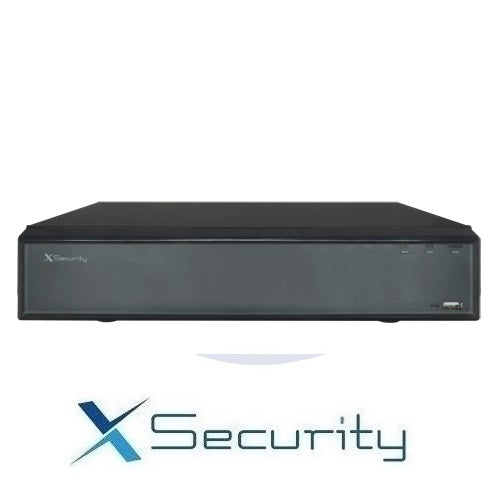 NVR IP 4 canali 12 megapixel X-Security HDMI VGA