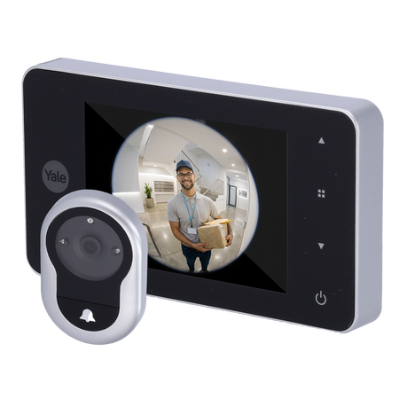 YALE-DOORVIEWER4500-SILVER