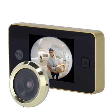 YALE-DOORVIEWER500-GOLD