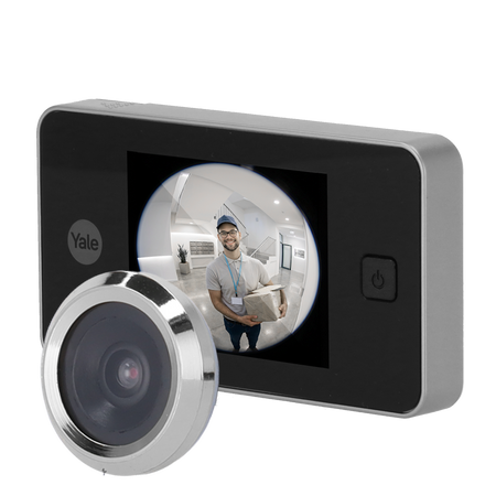 YALE-DOORVIEWER500-SILVER