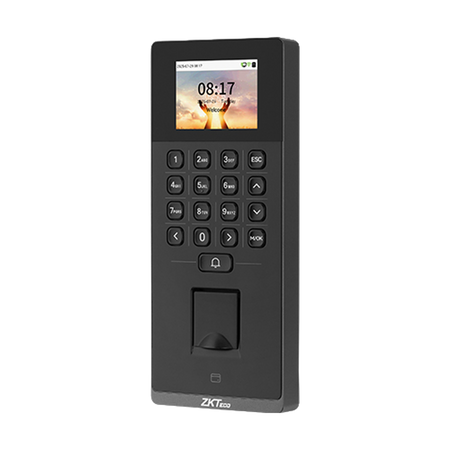 Zkteco Controllo accessi e presenza IP65 - Impronte digitali, scheda EM e PIN - 3.000 impronte digitali | 200.000 regist