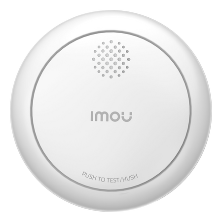 Rilevatore di fumo IMOU - Sirena 85 dB integrata - Protocollo Zigbee / Richiede Hub (incluso) - Multi-area Linked Alarm