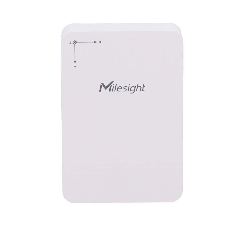 Milesight Accelerometro MEMS a 3 assi (X, Y, Z) con precisione di ±1°