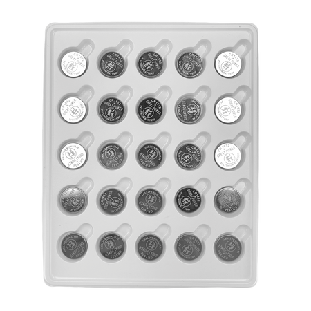 Pack 25x Batterie a bottone CR1632 - Vendita in vassoio 25ud | Prezzo per vassoio - Lito Li-MnO2 non ricaricabile