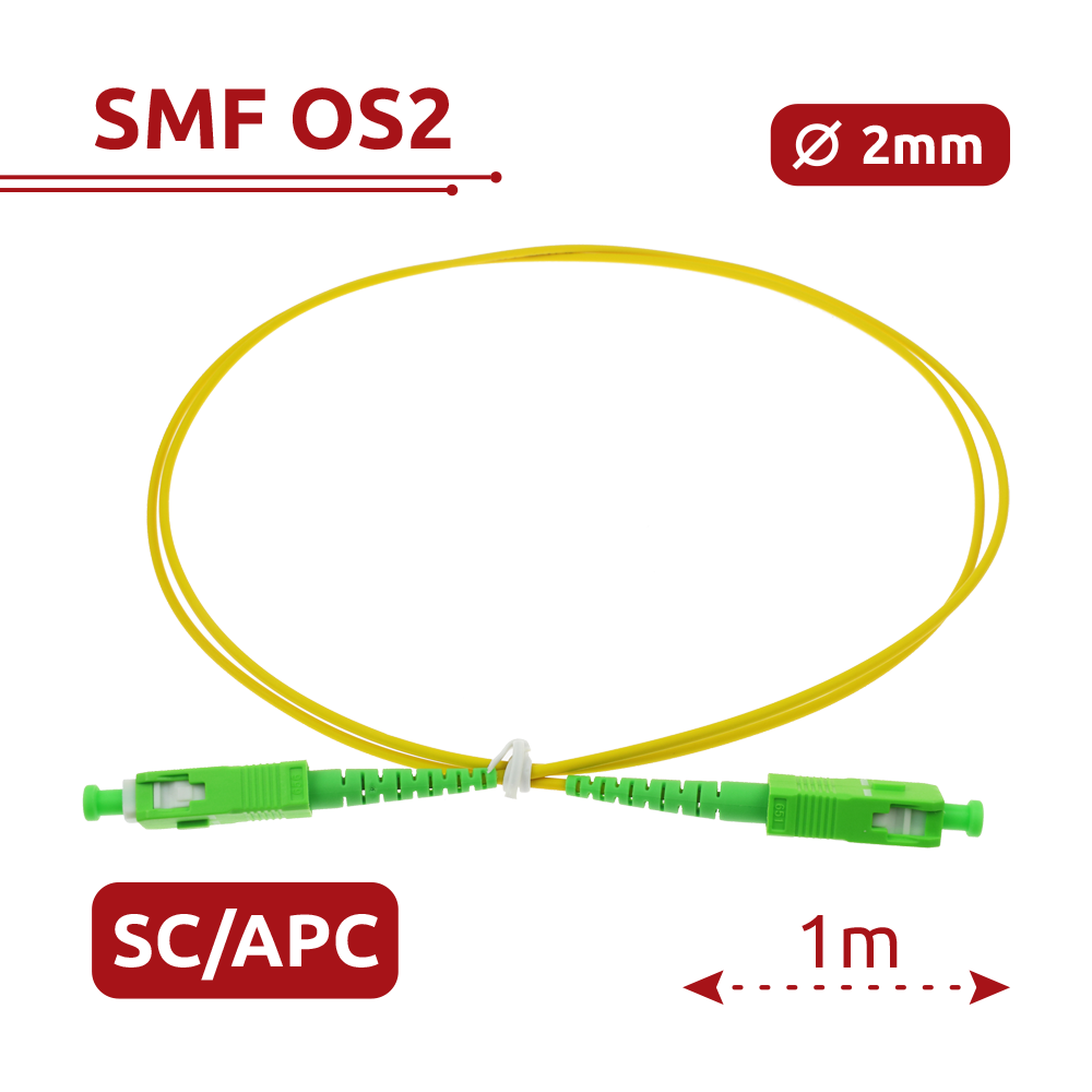 Safire Cavo di collegamento in fibra ottica - Fibra monomodale G657A2 ad alte prestazioni