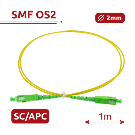 Safire Cavo di collegamento in fibra ottica - Fibra monomodale G657A2 ad alte prestazioni