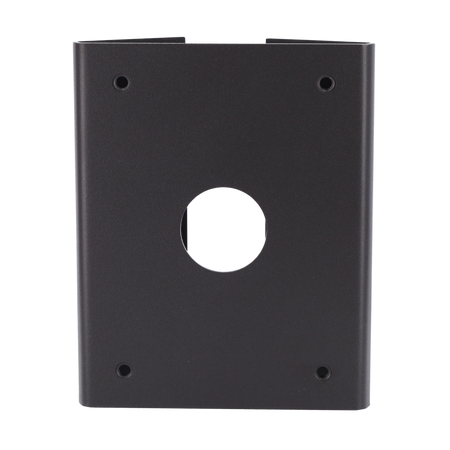 Supporto per palo - Per telecamere UNIVIEW PTZ - Adatto per esterni - Colore grigio - Passacavo