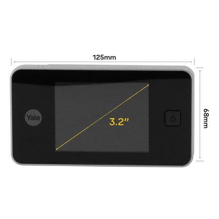 YALE-DOORVIEWER500-SILVER