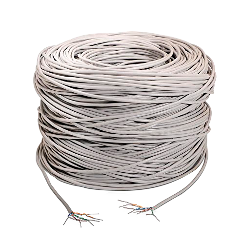 Cavo UTP Safire - Categoria 5E - Bobina da 305 metri - Conduttore OFC, purezza 99.9% rame - Diametro 5.5 mm