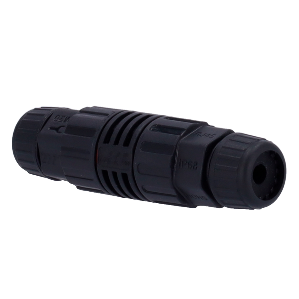 CON-RJ45-GLAND-W-BLACK