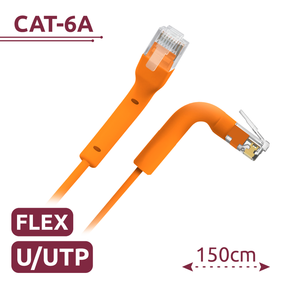 UTP6A-FLEX-150O