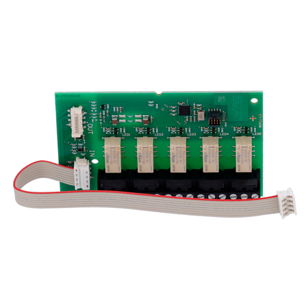 Securiton Modulo relè - Compatibile con i rilevatori ASD e ADW - 5 relè configurabili - Montaggio modulare in slot ASD 5