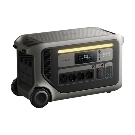 Batteria portatile Anker Solix - Gran capacità 3072Wh - Potenza in uscita 3600W | 7200W di picco