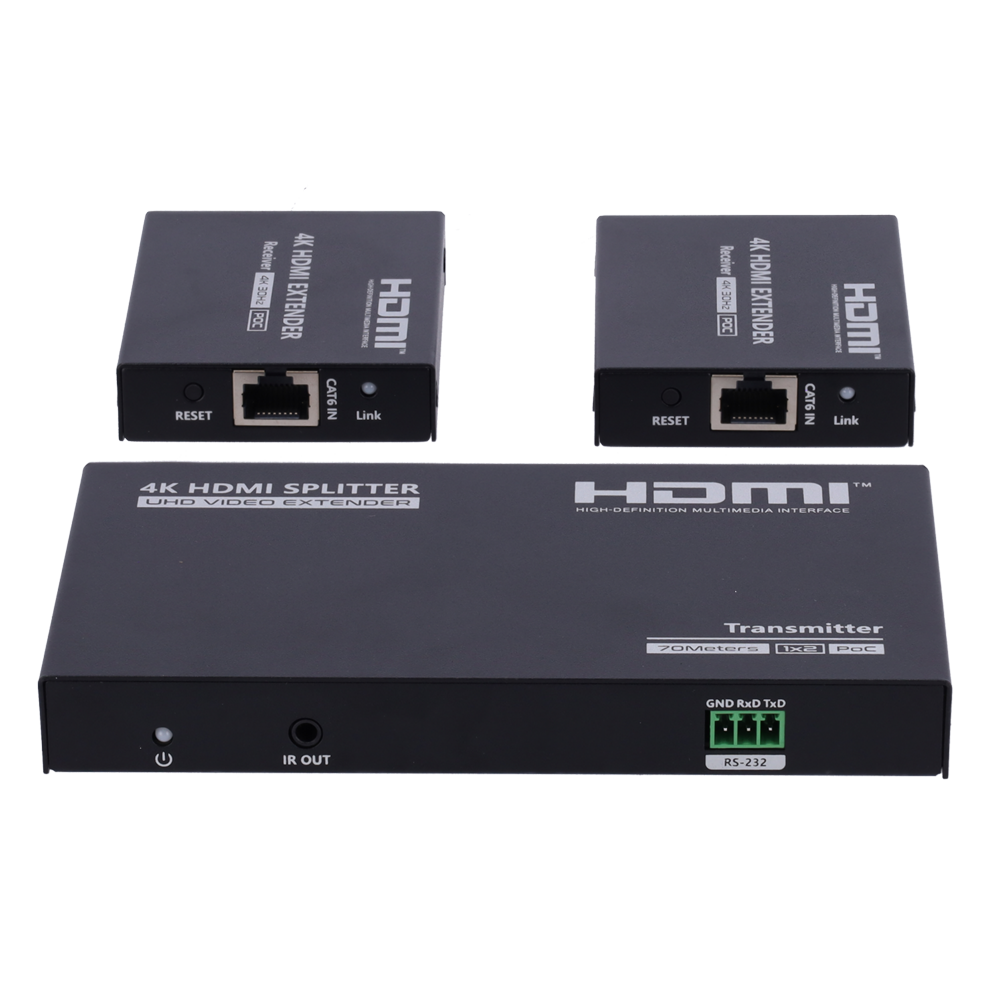 HDMI-SPL-1x2-4K30-CAT6-L