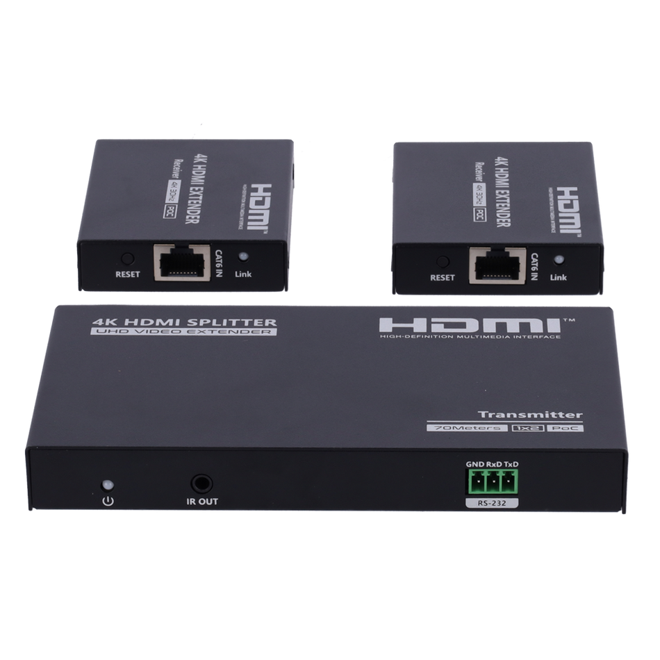 HDMI-SPL-1x2-4K30-CAT6-L