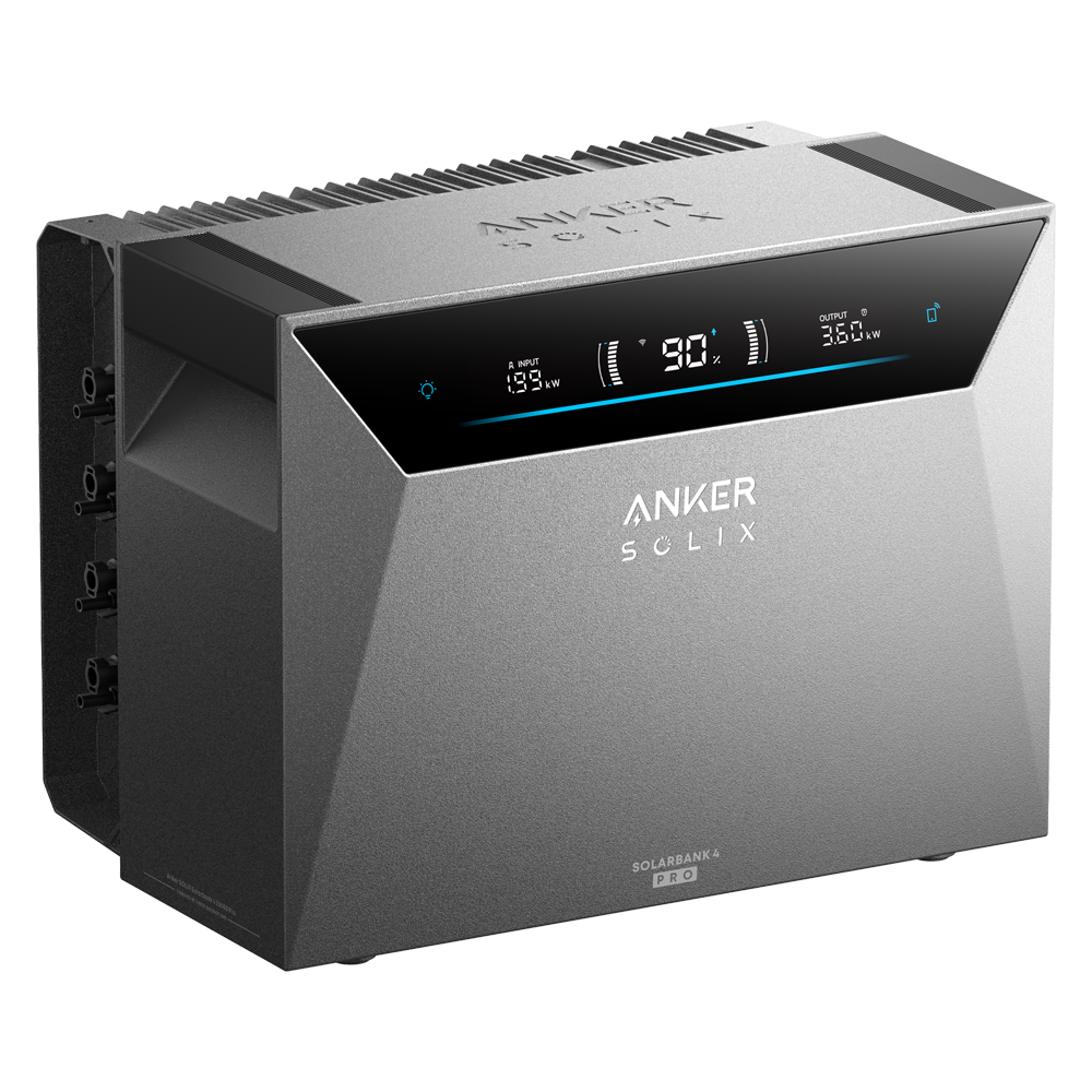 Batteria intelligente Anker Solix - Potenza 2500W - Batteria LiFePO4 5024Wh - Ricarica solare / rete elettrica
