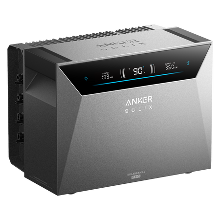 Batteria intelligente Anker Solix - Potenza 2500W - Batteria LiFePO4 5024Wh - Ricarica solare / rete elettrica