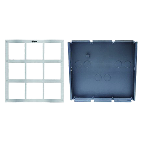 Panello frontale e cassa di registrazione - Specifico per videocitofoni - Compatibile con moduli XS-V2000E-M(X)